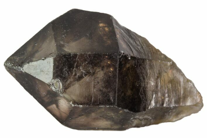 Dark Smoky Quartz Crystal - Tibet #105314